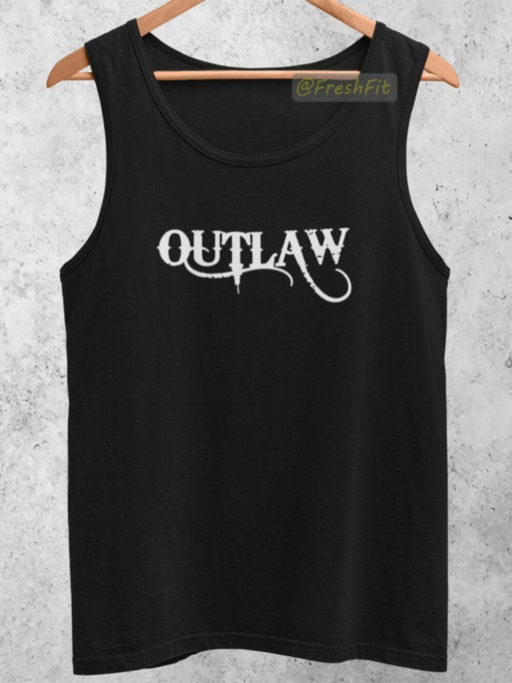 🆕Outlaw Black Tank Top